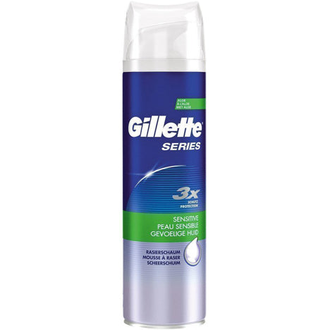 Pjena za brijanje Gillette Sensitive 250 ml