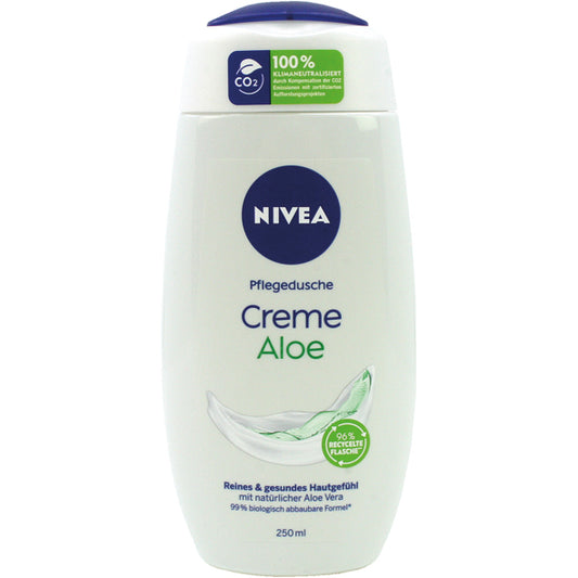 Gel za tuširanje Nivea Cream Aloe 250 ml