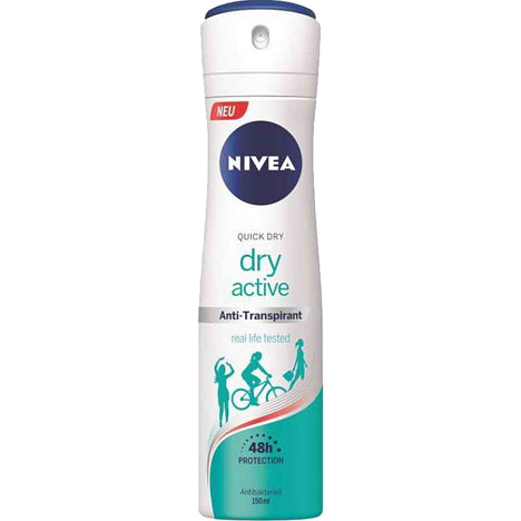 Dezodorans u spreju Nivea Dry Active 150 ml