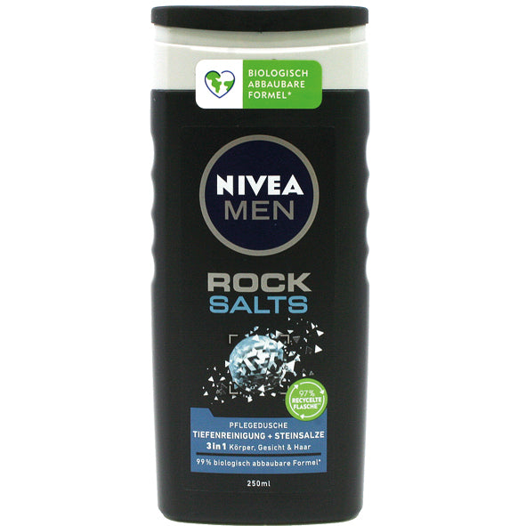 Gel za tuširanje Nivea Rock Salts 250 ml