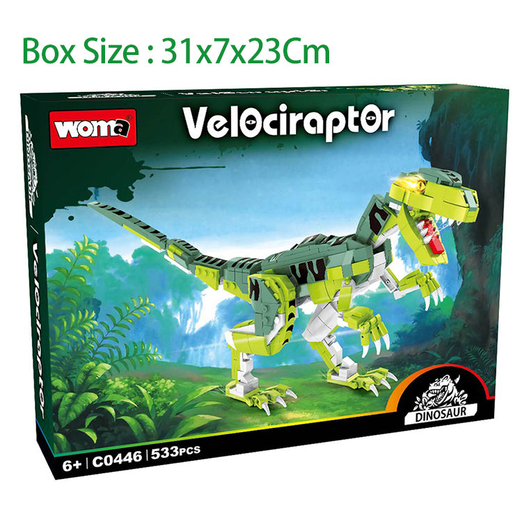 Kocke za slaganje Veleciraptor