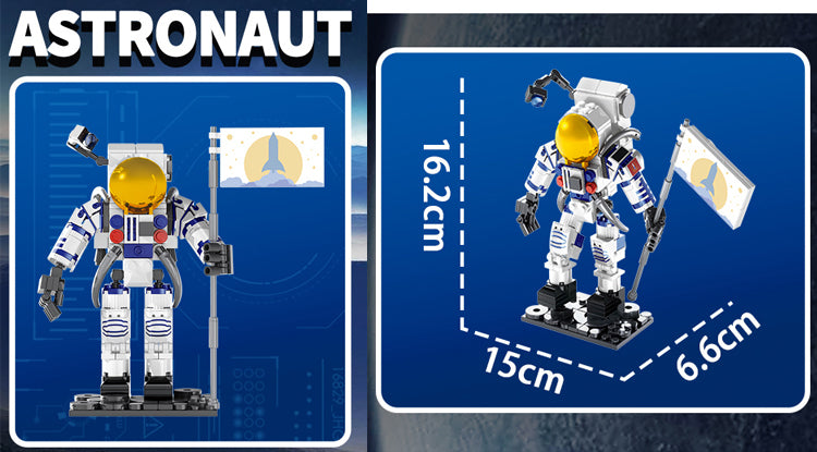 Kocke za slaganje Astronaut